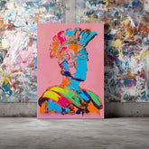 Immagine MODERN GLADIATOR su tela | Struttura dipinta